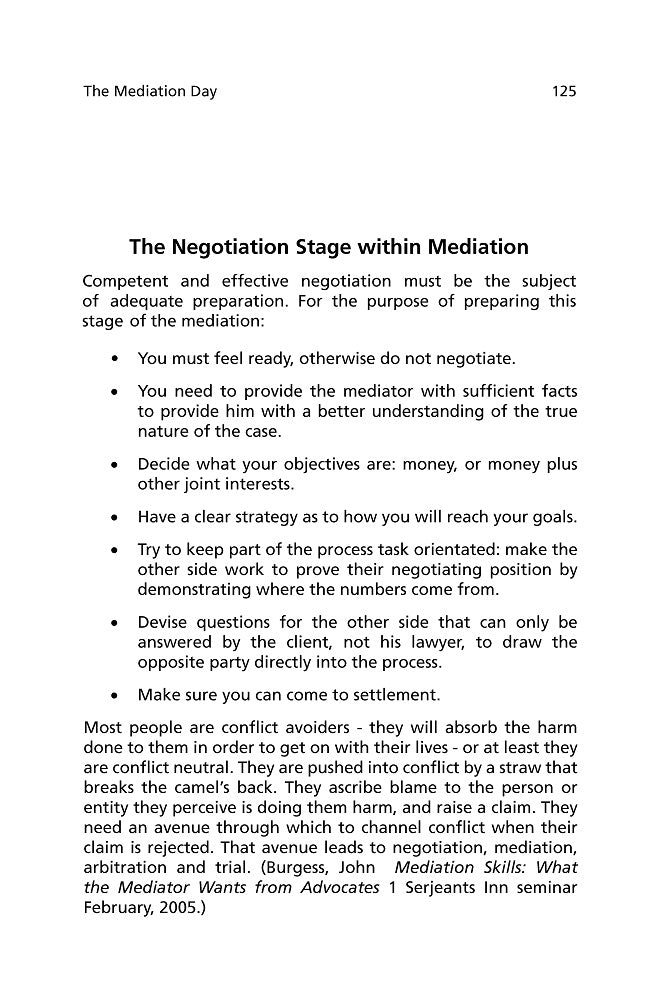 LU007 Lay Guide to Mediation Day 2 - The Negotiation Phase