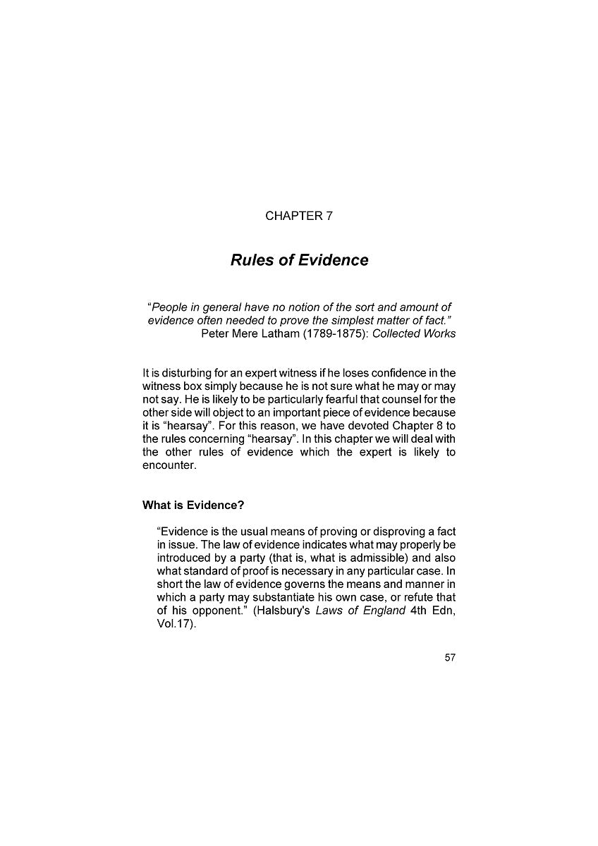 The Expert Witness