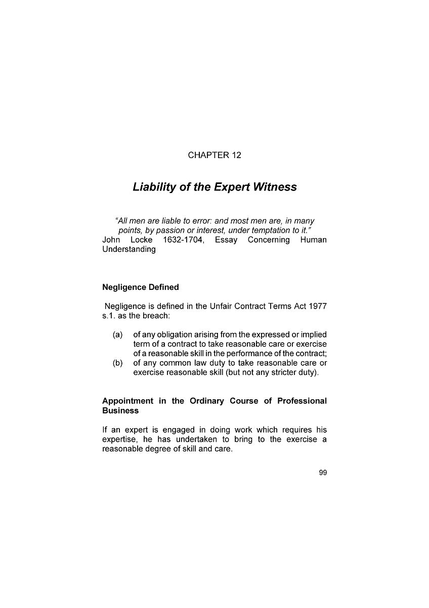 The Expert Witness