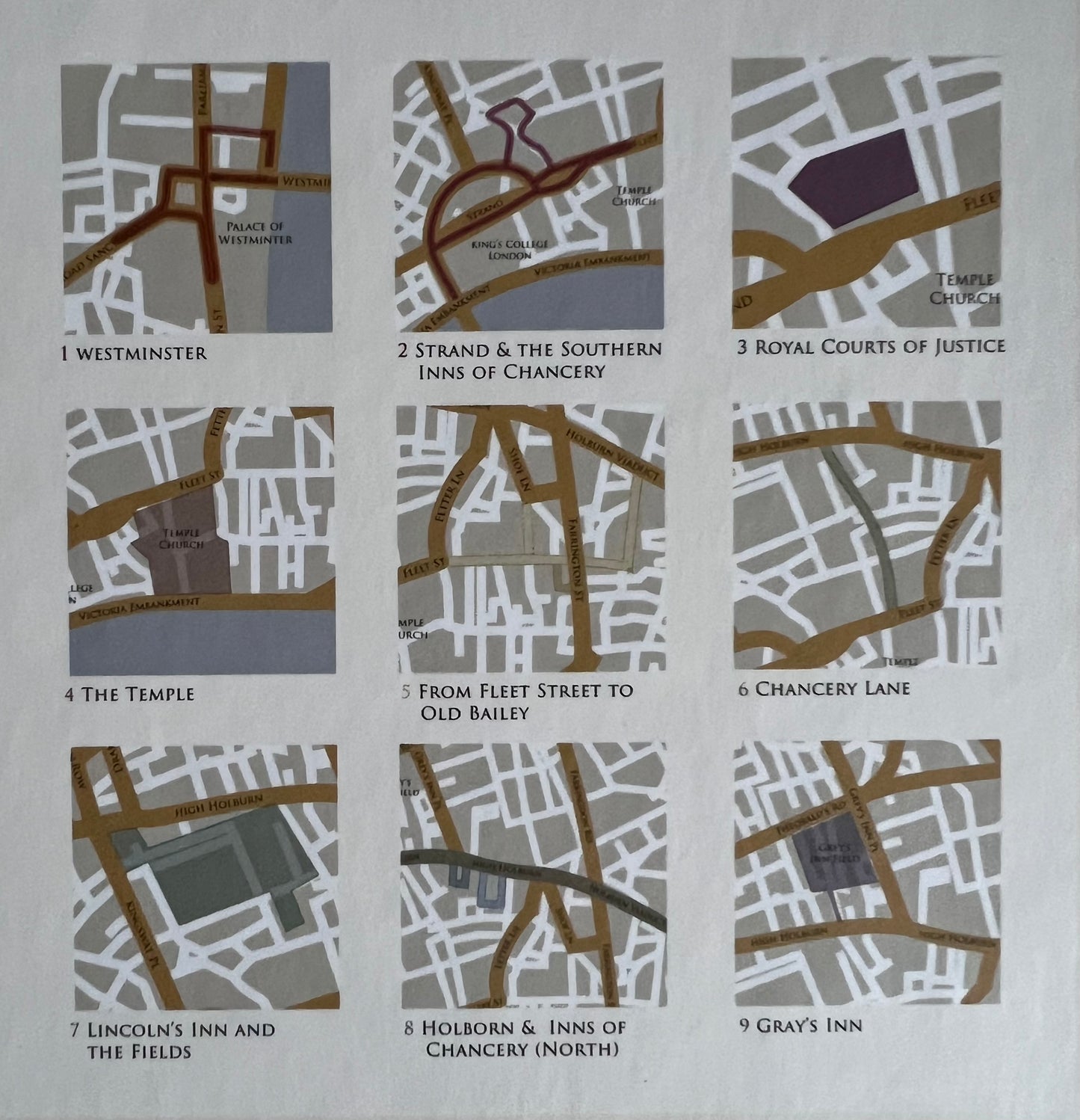 The Walking Guide to Lawyers' London - Third Edition
