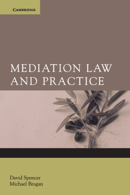 Mediation Law and Practice